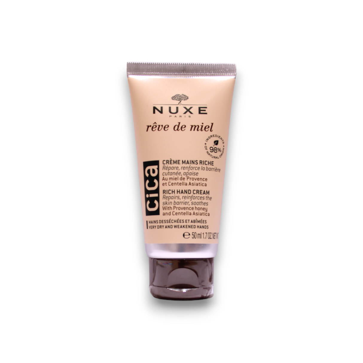 Nuxe, Reve de Miel Cica, Vegan, Hydrating, Hand Cream, 50 ml - Feel You