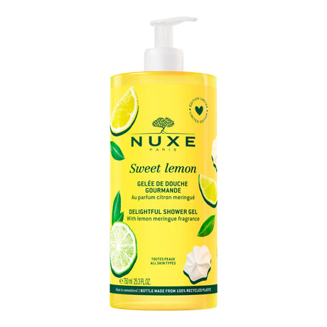 Nuxe, Sweet Lemon, Cleansing, Shower Gel, For All Skin Types, 750 ml - Feel You