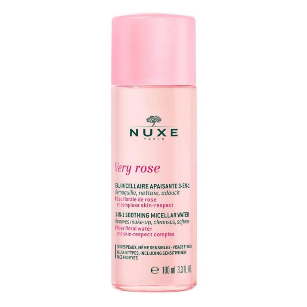 Nuxe, Very Rose, Cleansing, Micellar Water, For Sensitive Skin, 100 ml - Feel You