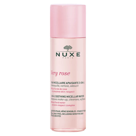 Nuxe, Very Rose, Cleansing, Micellar Water, For Sensitive Skin, 50 ml - Feel You