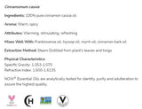 Cinnamon Cassia Oil | 100% Pure Cinnamomum Cassia - 10 мл