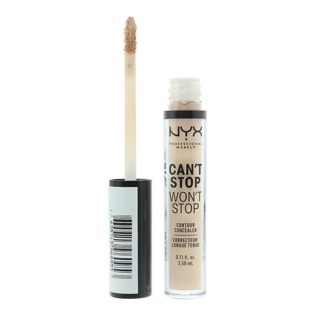 Nyx, Can't Stop Won't Stop, Liquid Concealer, Vanilla, 3.5 ml - Feel You