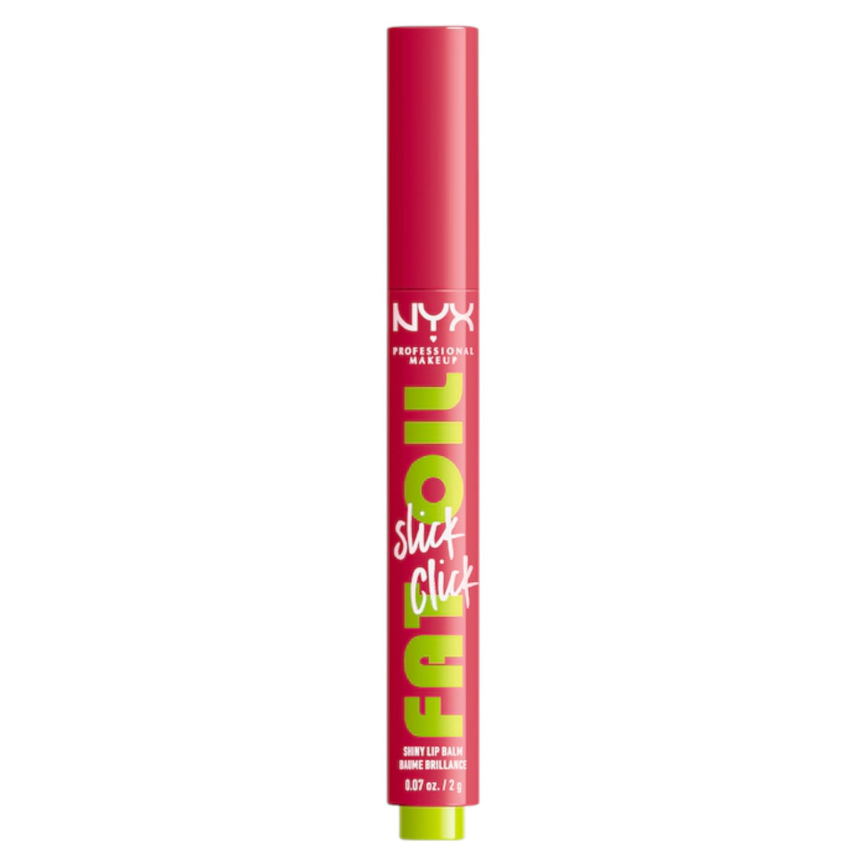 Nyx, Fat Oil Slick Click, High-shine, Lip Balm, 10, Double Tap, 2 g - Feel You