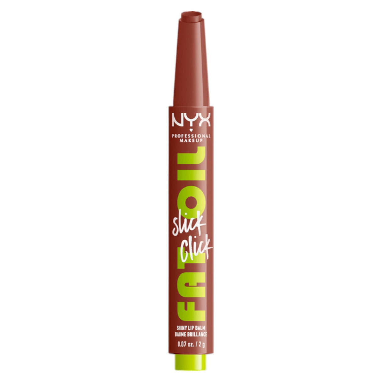 Nyx, Fat Oil Slick Click, Sheer, Lip Balm, 05, 2 g - Feel You