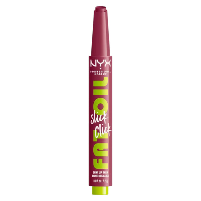 Nyx, Fat Oil Slick Click, Vegan, Glossy, Lip Balm, 07, DM Me, 2 g - Feel You