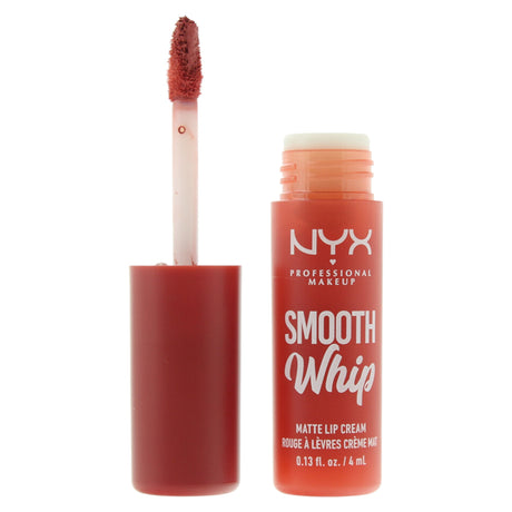 Nyx, Smooth Whip, Matte, Cream Lipstick, 02, Kitty Belly, 4 ml - Feel You