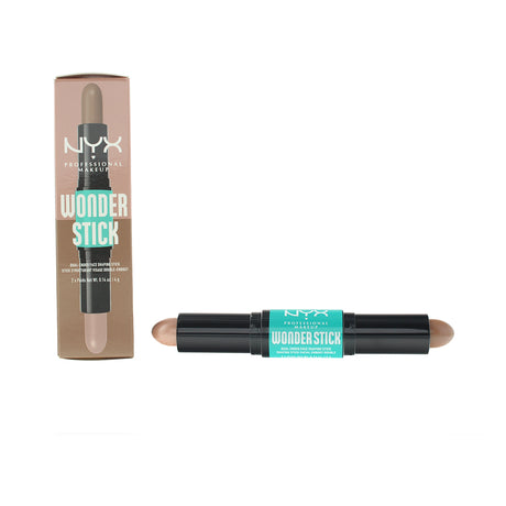 Nyx, Wonder Stick Duo, Brightening, Contour Stick, 03, 03 Light Medium, 4 g - Feel You