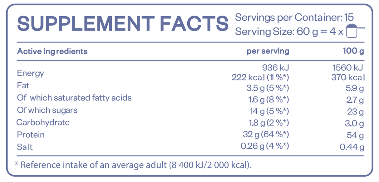 HS LABS - OAT & WHEY - 900 g