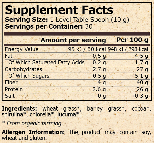 ORGANIC DETOX MIX - 300 g - Feel You