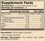 ORGANIC GUARANA - 150 g - Feel You