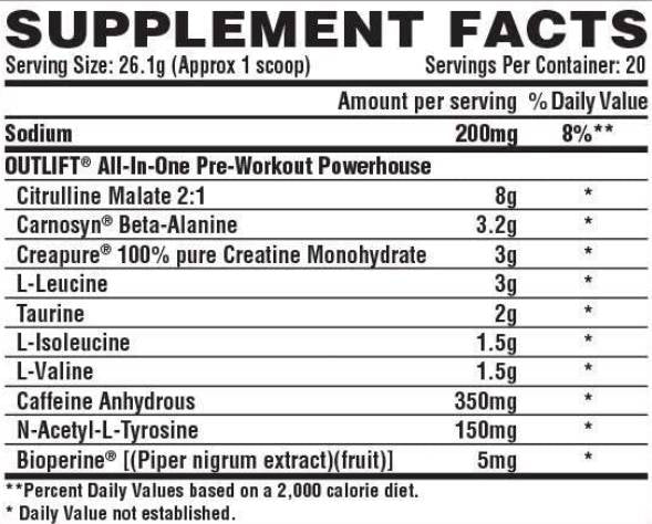 OUTLIFT - 496-510 грама - Feel You