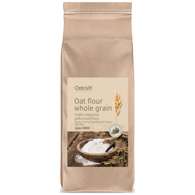 Oat Flour Whole Grain / Пълнозърнесто брашно 1000 грама - Feel You