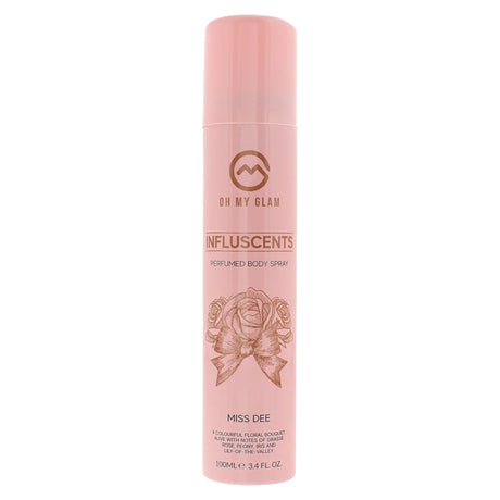 Oh My Glam, Influscent Miss Dee, Body Spray, Lily of the Valley, 100 ml - Feel You
