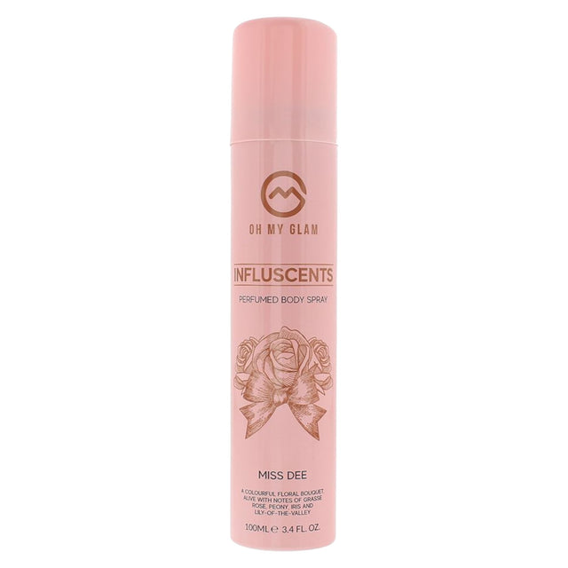 Oh My Glam, Influscent Miss Dee, Body Spray, Lily of the Valley, 100 ml - Feel You