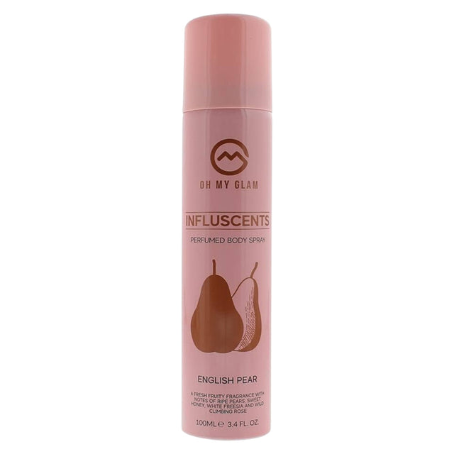 Oh My Glam, Influscents, Body Spray, English Pear & Freesia, 100 ml - Feel You