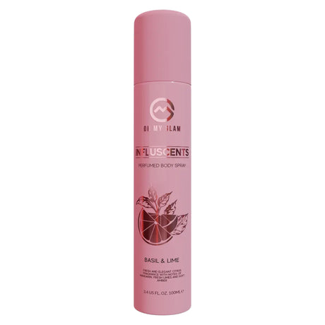 Oh My Glam, Influscents, Body Spray, Lime Basil & Mandarin, 100 ml - Feel You