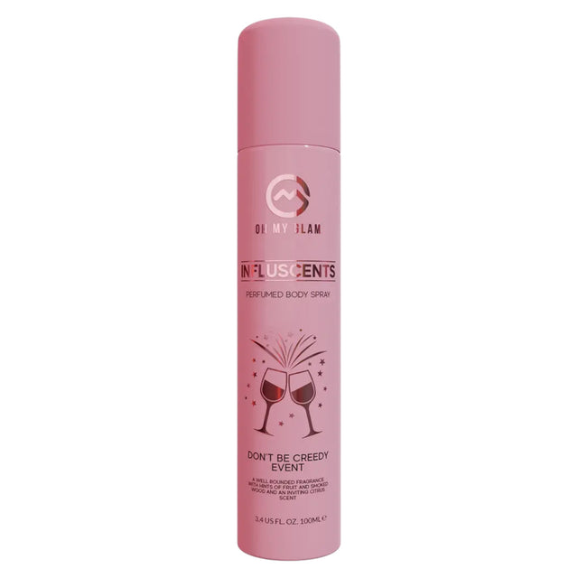 Oh My Glam, Influscents Don't Be Creedy: Event, Body Spray, 100 ml - Feel You