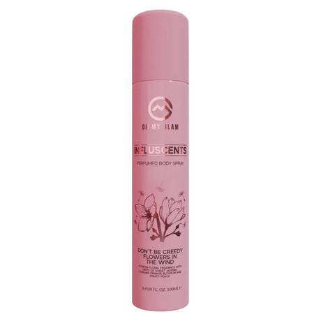 Oh My Glam, Influscents Don't Be Creedy: Flowers In The Wind, Body Spray, 100 ml - Feel You