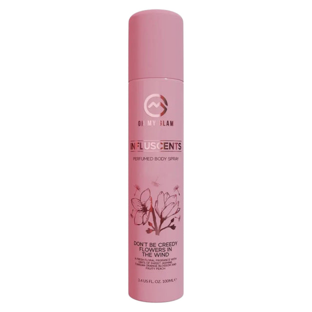 Oh My Glam, Influscents Don't Be Creedy: Flowers In The Wind, Body Spray, 100 ml - Feel You
