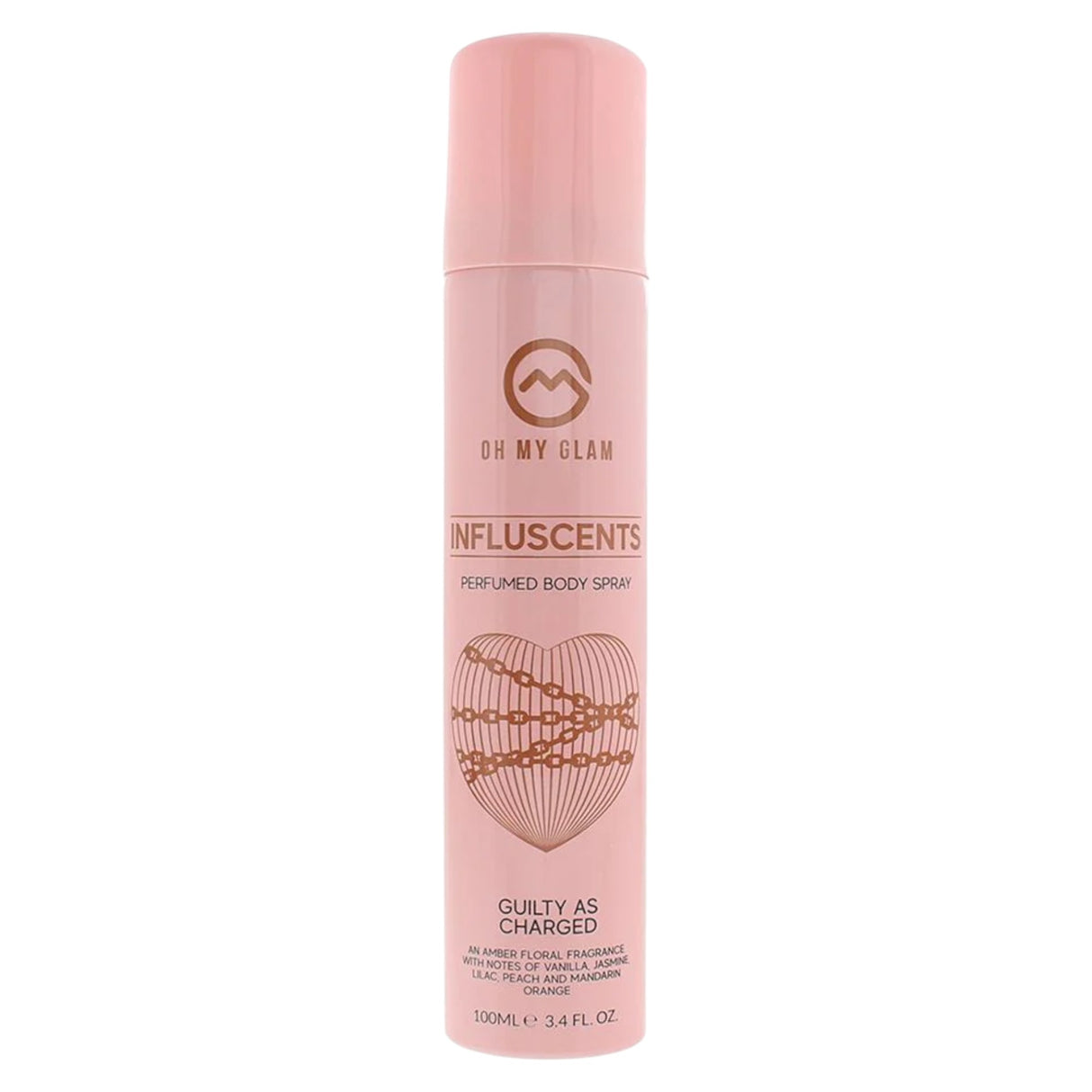 Oh My Glam, Influscents Guilty As Charged, Body Spray, 100 ml - Feel You