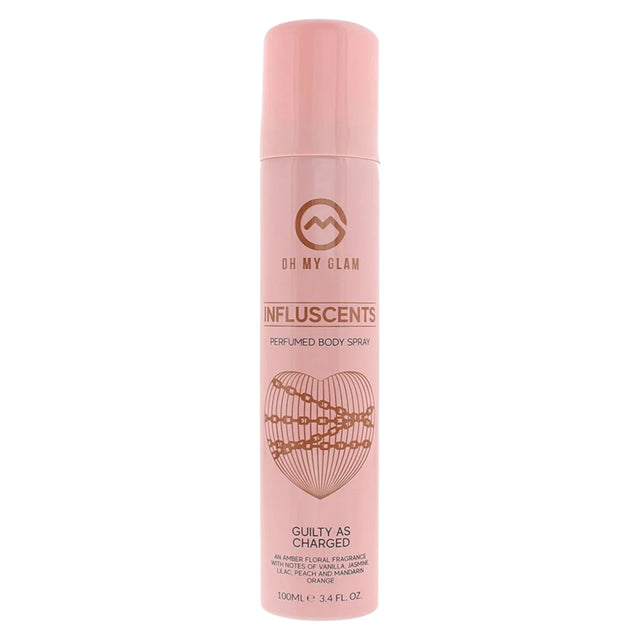 Oh My Glam, Influscents Guilty As Charged, Body Spray, 100 ml - Feel You