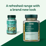 Концентрирано масло от мента (Oil of Peppermint) 200мг 60 капсули, H&B - Feel You