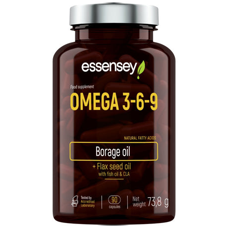 Omega 3-6-9 with Fish Oil - 90 Гел капсули - Feel You