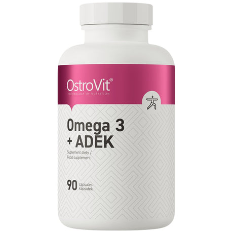 Omega 3 + ADEK / Vitamin A + D + E + K - 90 Гел капсули - Feel You