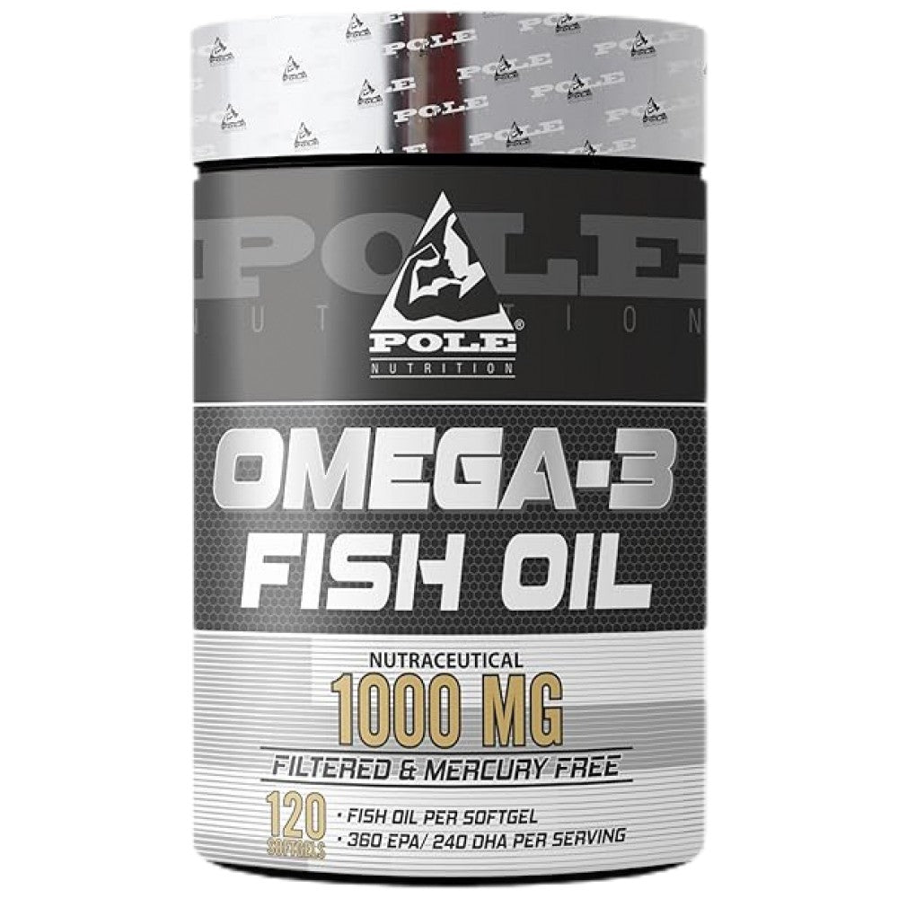 Omega-3 Fish Oil 1000 mg - 120 Гел капсули - Feel You