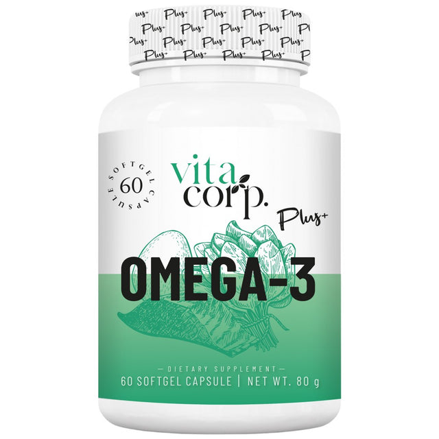 Omega-3 Fish Oil 1000 mg - 60 Гел капсули - Feel You