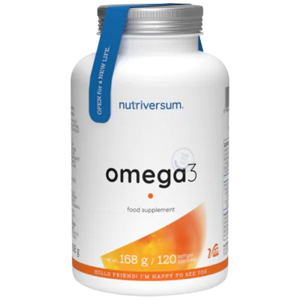 Omega 3 Fish Oil - 120 Гел капсули - Feel You