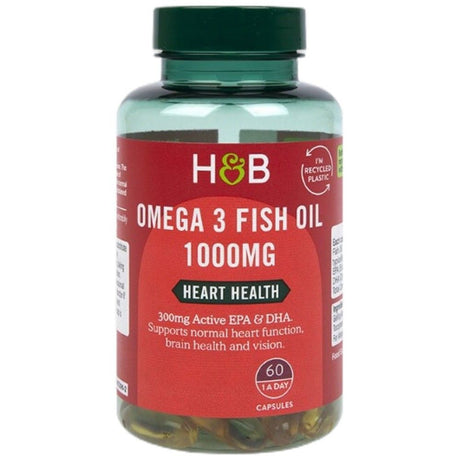 Omega 3 Fish Oil Concentrate 1000 mg - 60 Гел капсули - Feel You