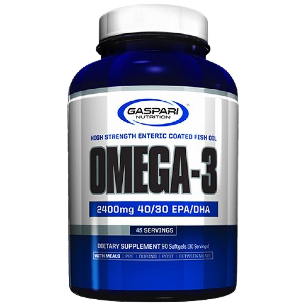 Omega 3 / High Strength 70% Fish Oil - 90 Гел капсули - Feel You