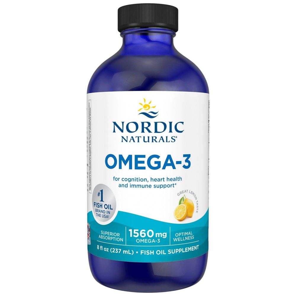 Omega-3 Liquid 1560 mg - 237 мл - Feel You
