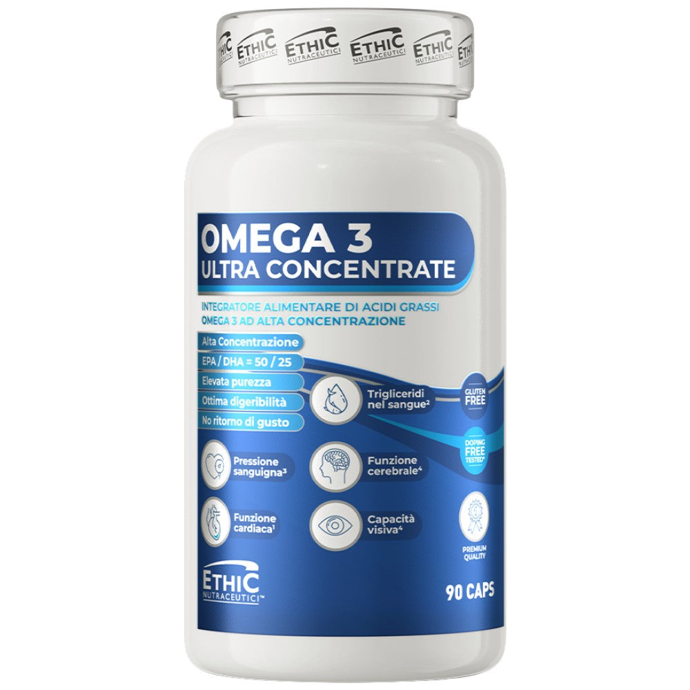 Omega 3 Ultra Concentrate - 90 Гел капсули - Feel You
