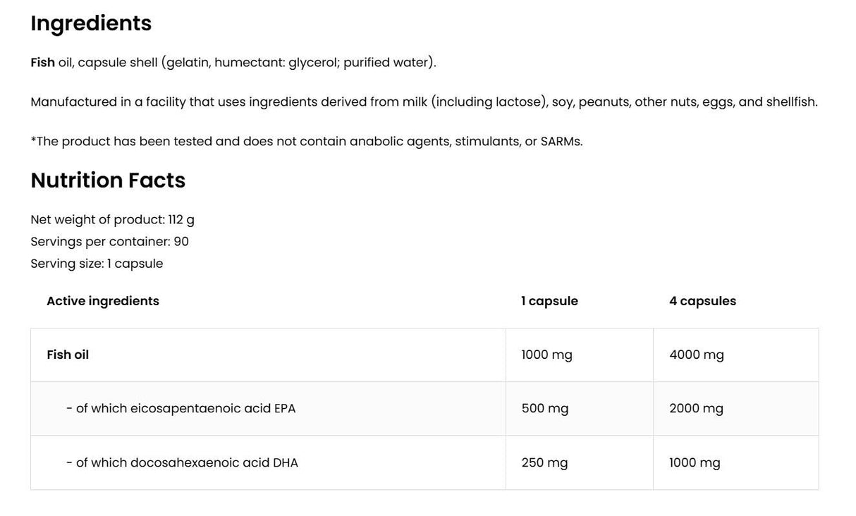 Omega 3 Ultra Concentrate - 90 Гел капсули - Feel You