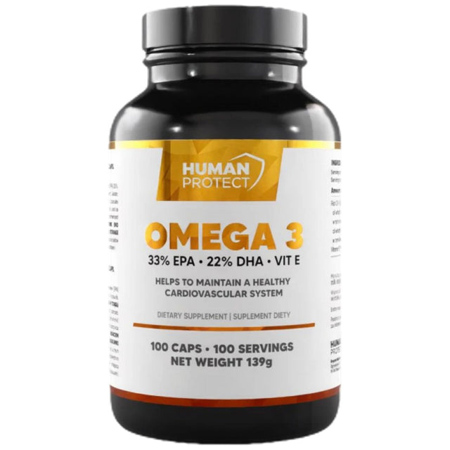 Omega 3 | with 33% EPA & 22% DHA - 100 Гел капсули - Feel You