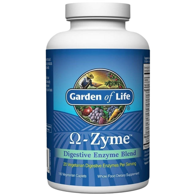 Omega Zyme | Digestive Enzyme Blend - 180 капсули - Feel You