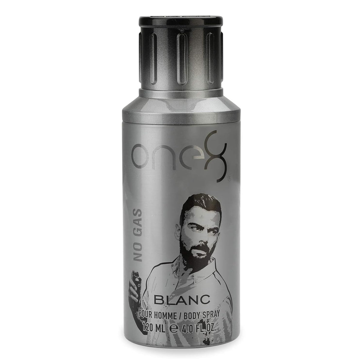 One 8, Blanc No Gas, Scented Spray, For Men, 120 ml - Feel You