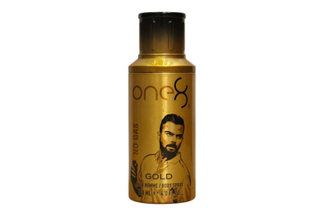 One 8, No Gas Gold, Scented Spray, For Men, 120 ml - Feel You