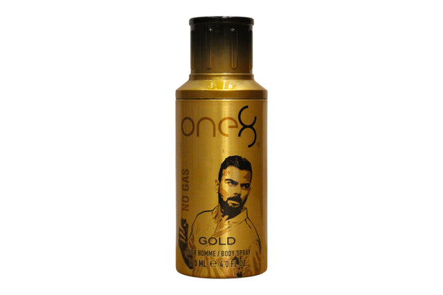 One 8, No Gas Gold, Scented Spray, For Men, 120 ml - Feel You
