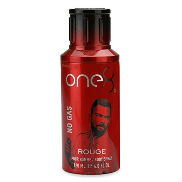 One 8, Rouge, Scented Spray, For Men, 120 ml - Feel You