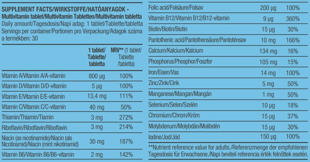 One - A - Day 50+ For Men / 30 Packs - Feel You
