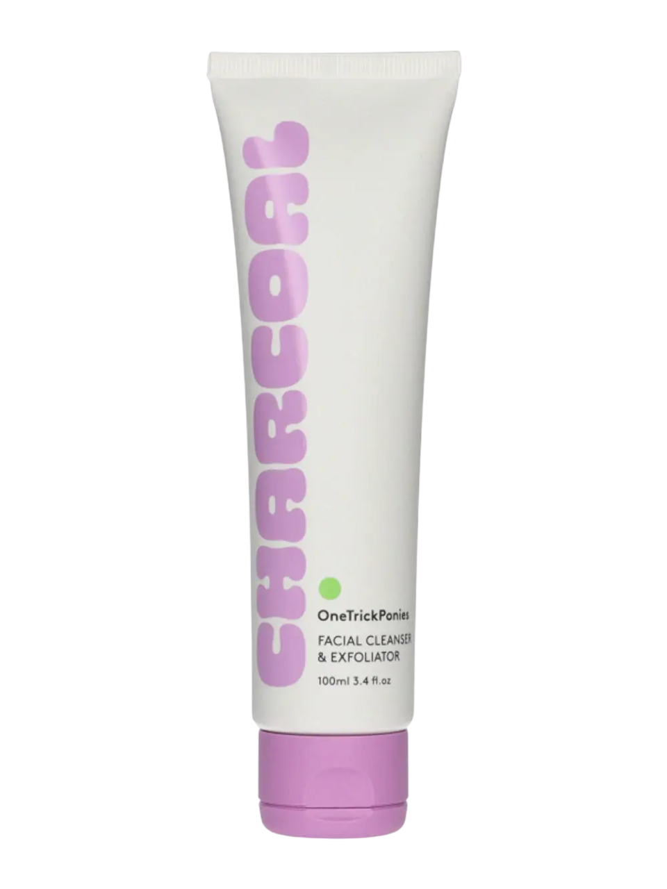 One Trick Ponies, Charcoal, Exfoliating, Cleansing Cream, 100 ml - Feel You