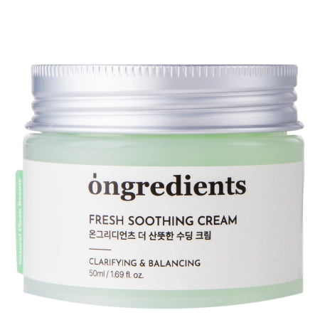 Ongredients - Fresh Soothing Cream - Refreshing and Moisturizing Face Cream - 50ml - Feel You