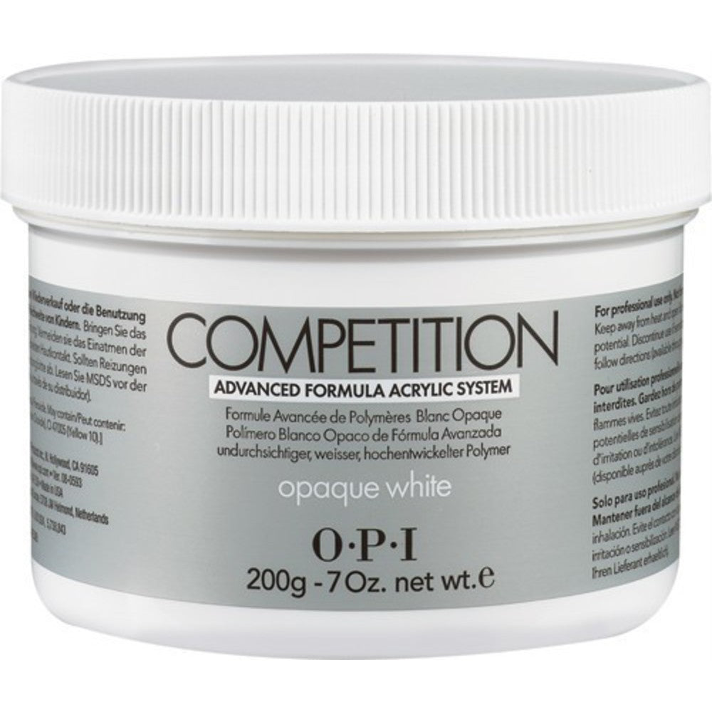 Opi, Competition, Acrylic Nail Powder, Opaque White, 200 g - Feel You