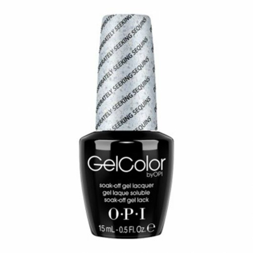 Opi, Gel Color, Semi-Permanent Nail Polish, Desperately Seeking Sequins, 15 ml - Feel You