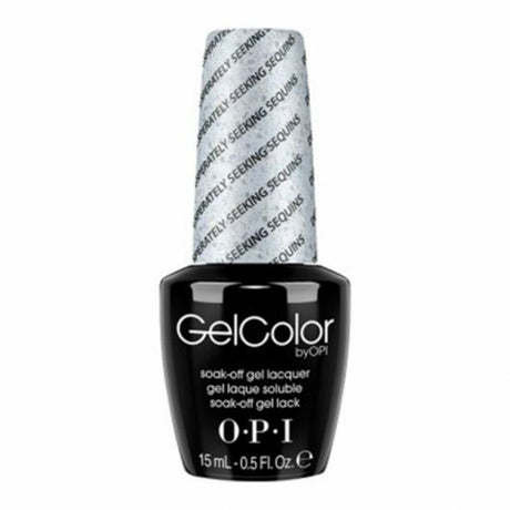 Opi, Gel Color, Semi-Permanent Nail Polish, Desperately Seeking Sequins, 15 ml - Feel You