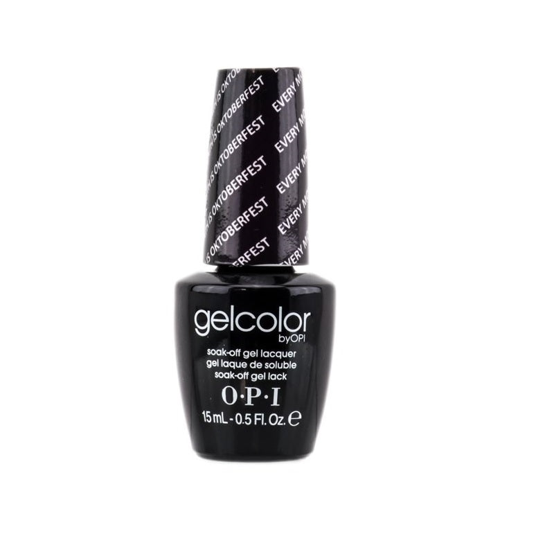 Opi, Gel Color, Semi-Permanent Nail Polish, GC G18, Every Month Is Oktoberfest, 15 ml *Tester - Feel You
