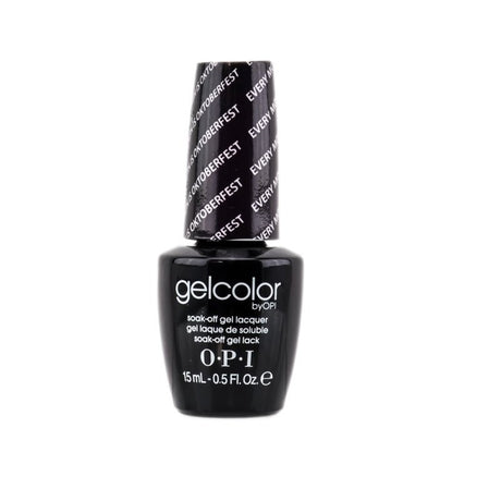 Opi, Gel Color, Semi-Permanent Nail Polish, GC G18, Every Month Is Oktoberfest, 15 ml *Tester - Feel You